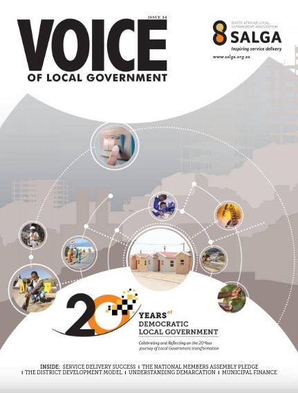 34th edition of SALGA’s Voice of Local Government magazine